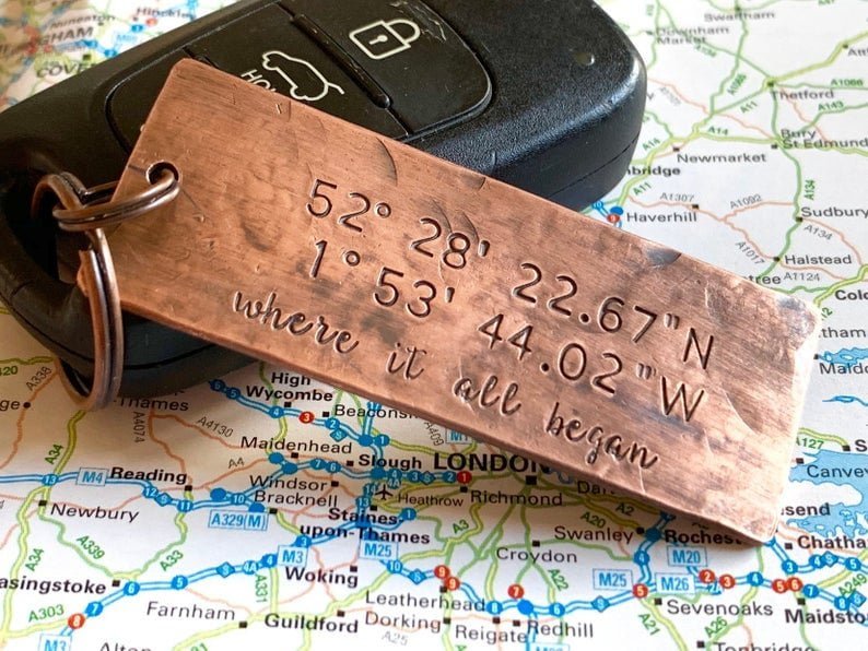 Keychain - Copper gifts for men