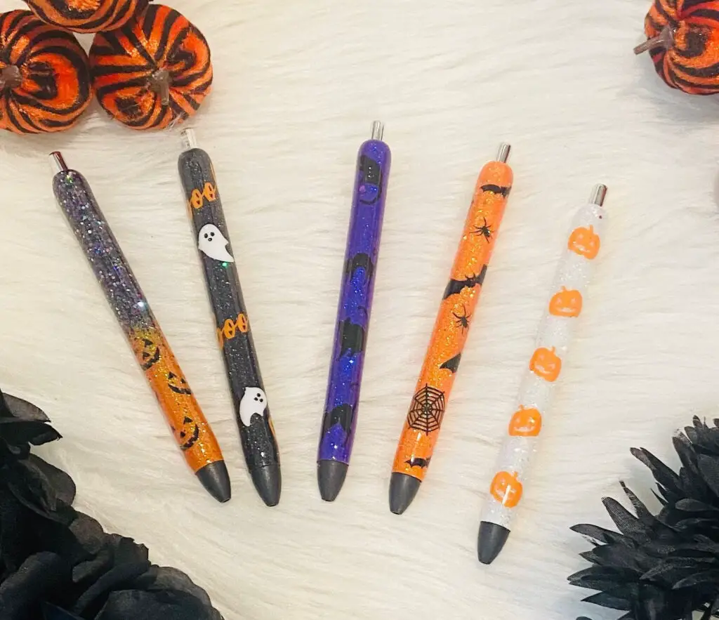 Spooky Halloween Glitter Pens
