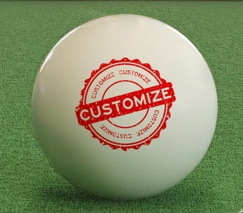 Custom Pool and Billiards Cue Ball