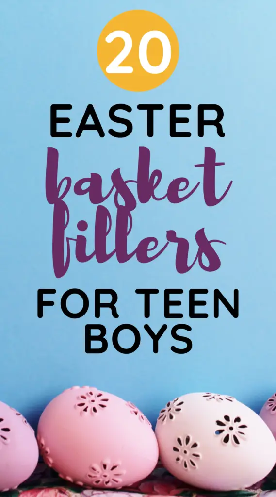 Easter basket ideas for teenage guys