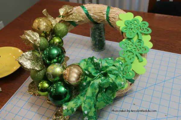 St Patrick's Day DIY Wreath