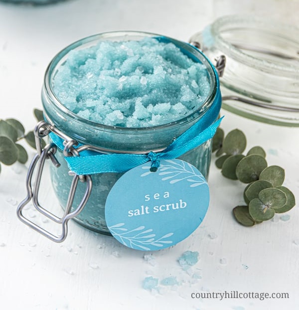 DIY Body Scrub Recipe with Sea Salt and Essential Oils