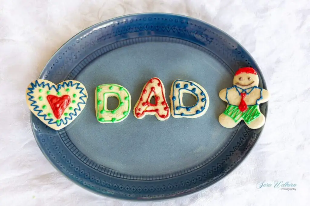 Father’s Day Sour Cream Sugar Cookies