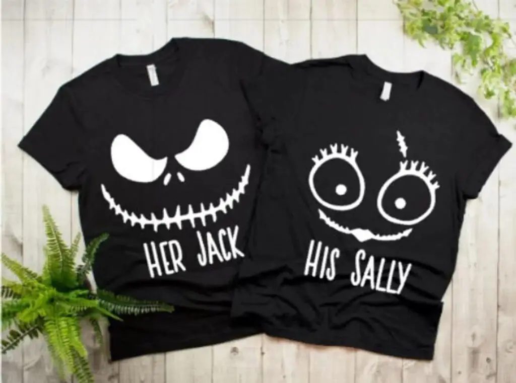 Her Jack, His Sally, Couples Shirt