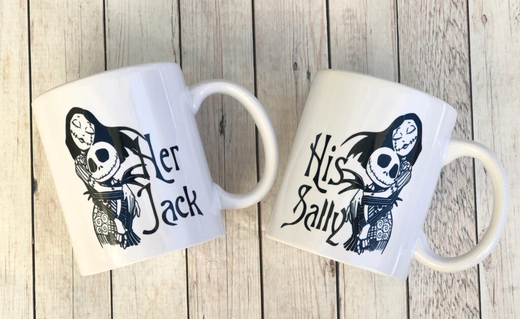 his sally her jack matching mugs