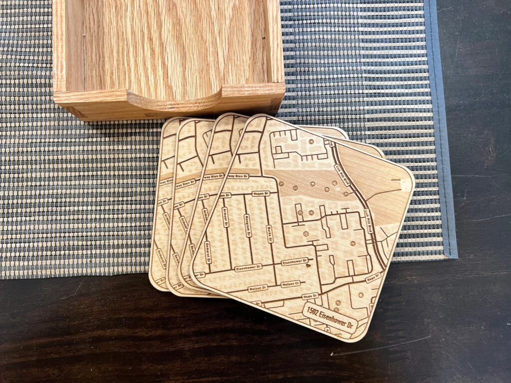 Custom Wood Coasters