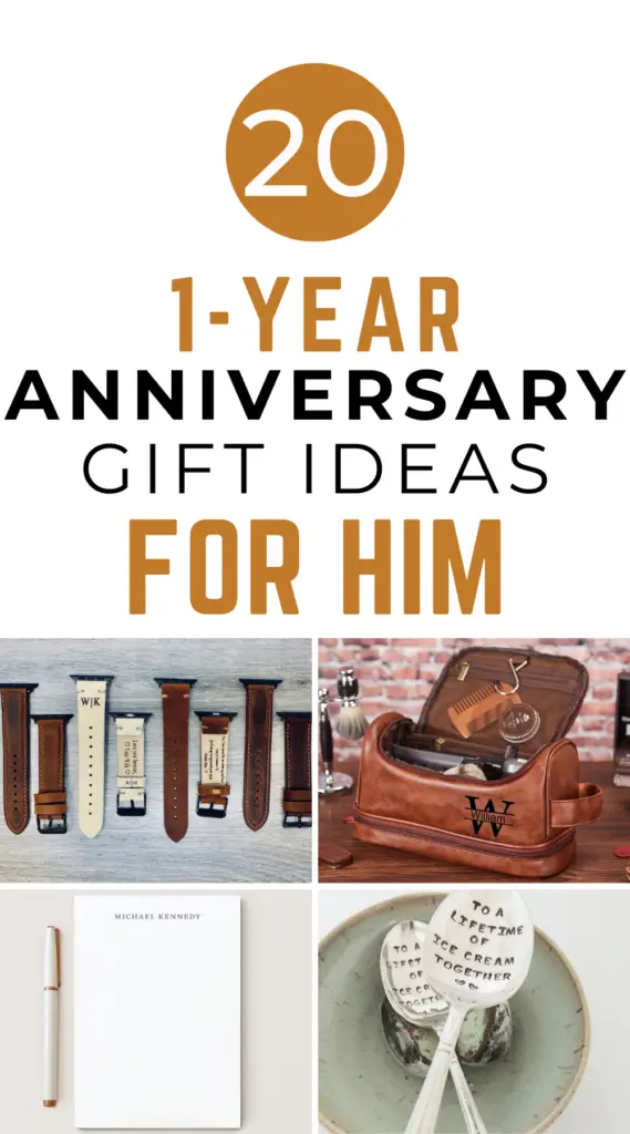1-Year Anniversary Gift Ideas for Him