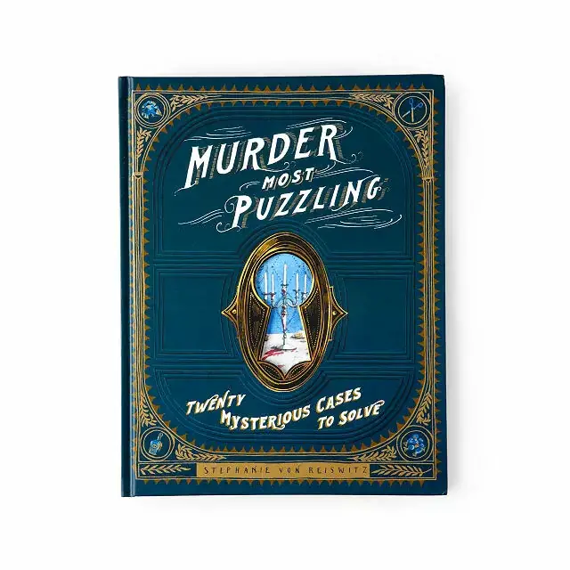 Murder Mystery Puzzle Book