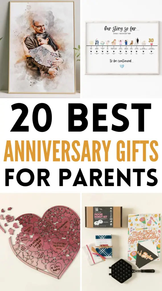couple anniversary gifts for parents