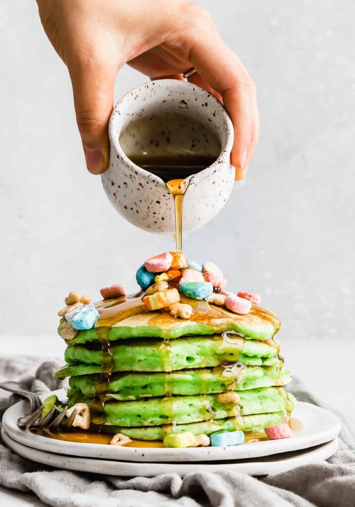 Lucky Charms Pancakes