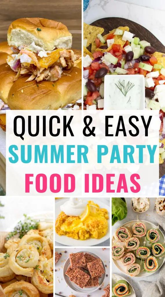 Summer Party Food Ideas