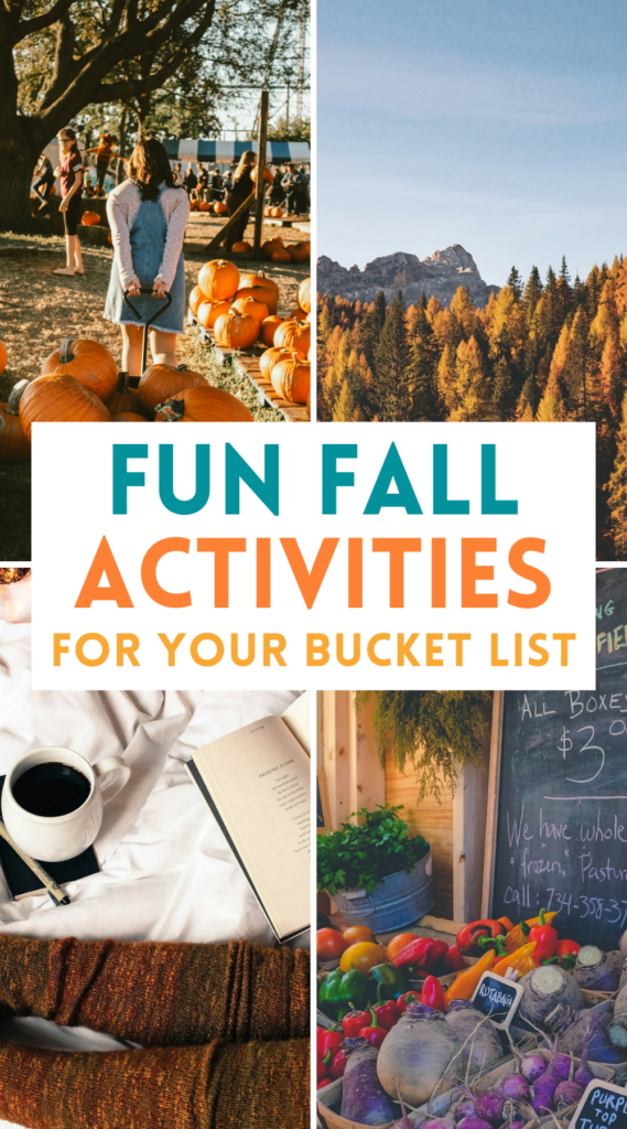 Fall Bucket List Ideas