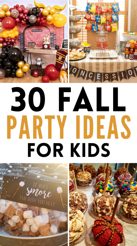 Fall Party Ideas for kids