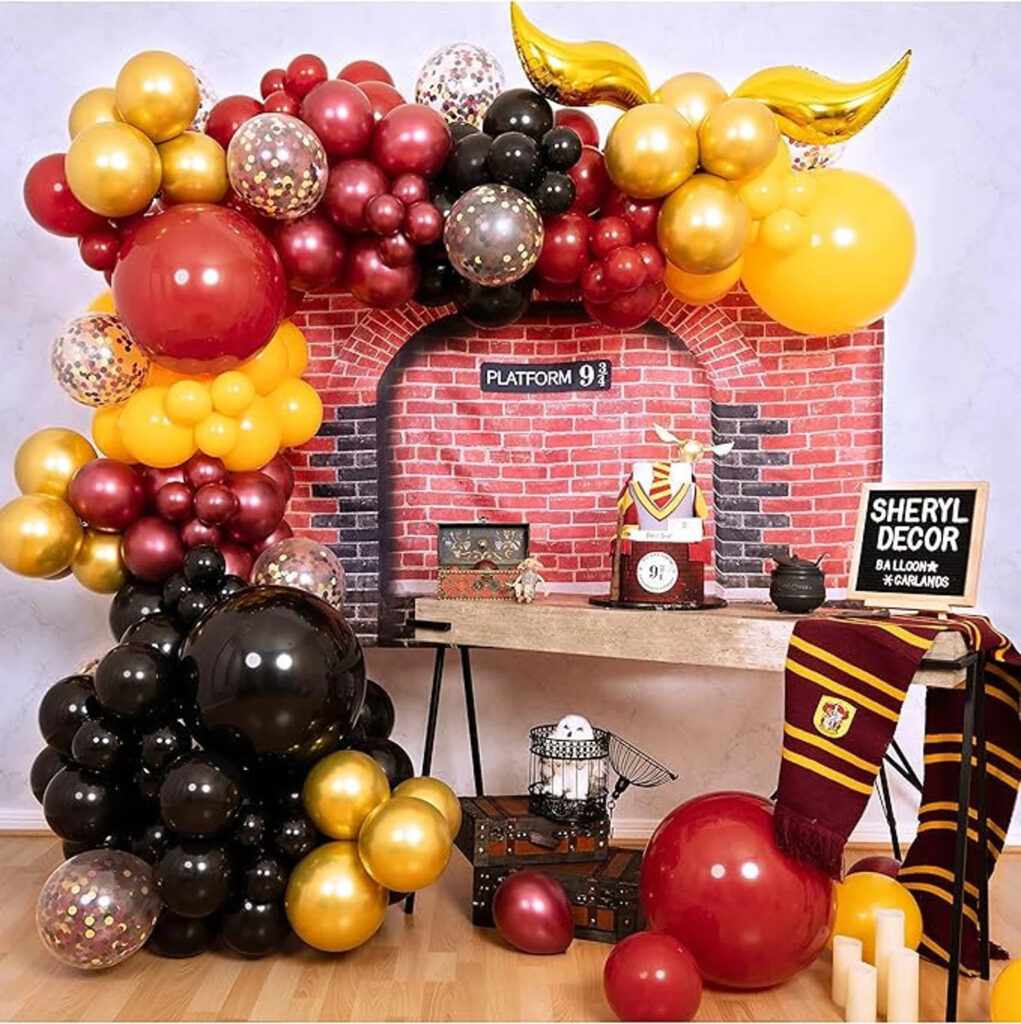 Harry Potter Balloons Garland Arch Kit