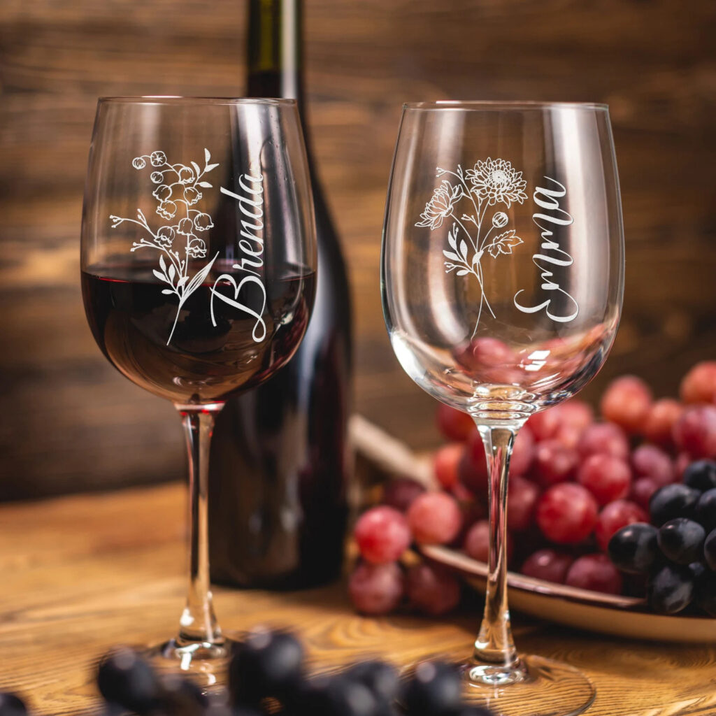 Personalized Wine Glass