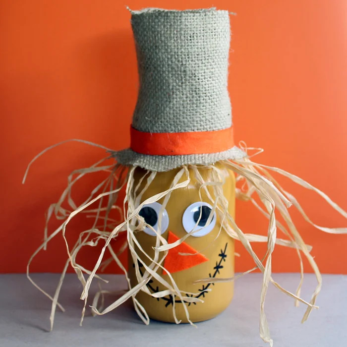 Scarecrow Mason Jar