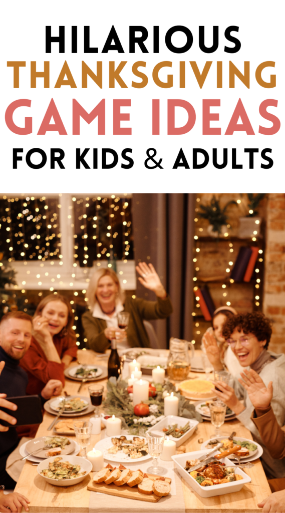 Thanksgiving game and activity ideas