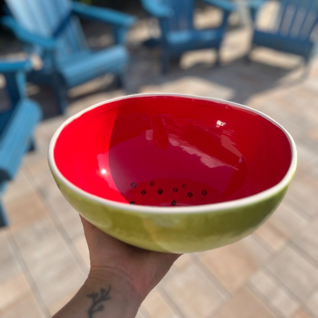 Watermelon Serving Bowl