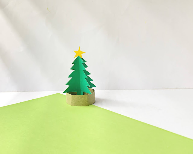 3D Paper Christmas Tree