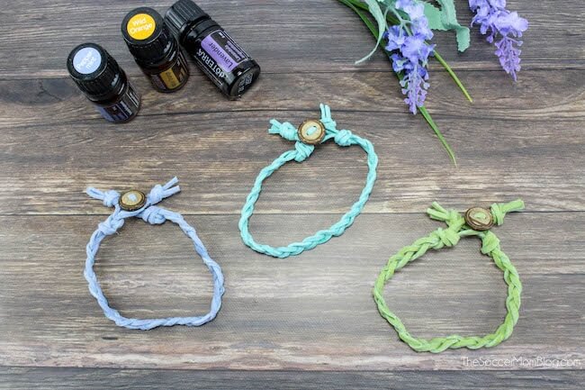 Braided Essential Oil Diffuser Bracelets