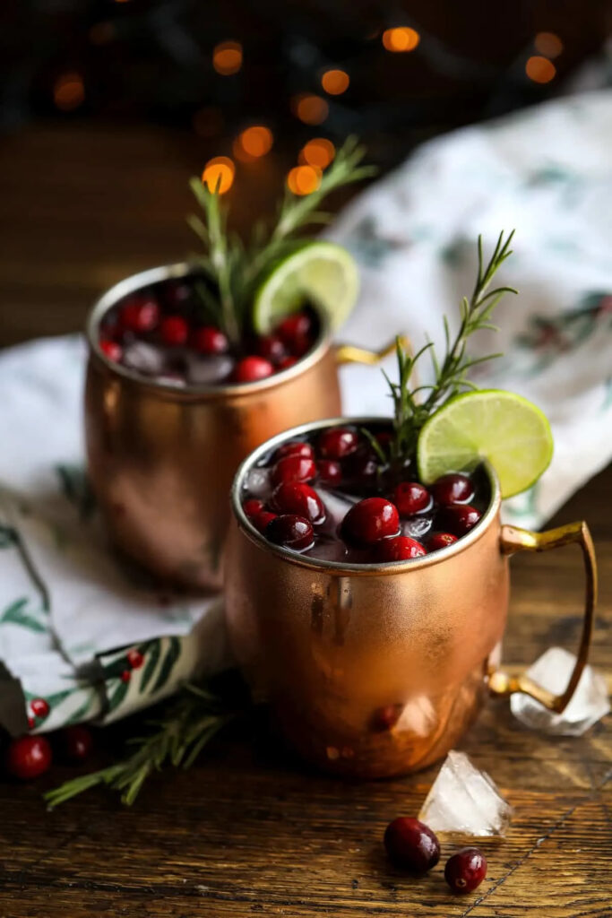 Cranberry Moscow Mule