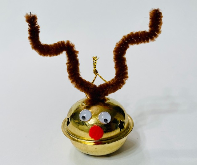 Jingle Bell Reindeer Ornament