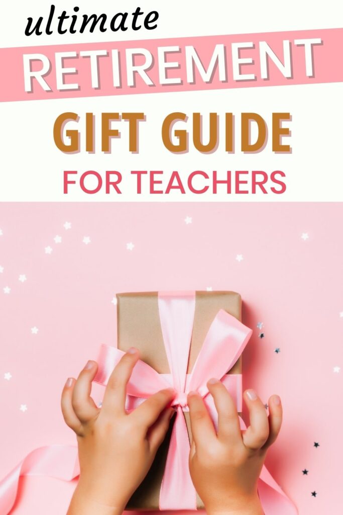 Retirement gifts for teachers 