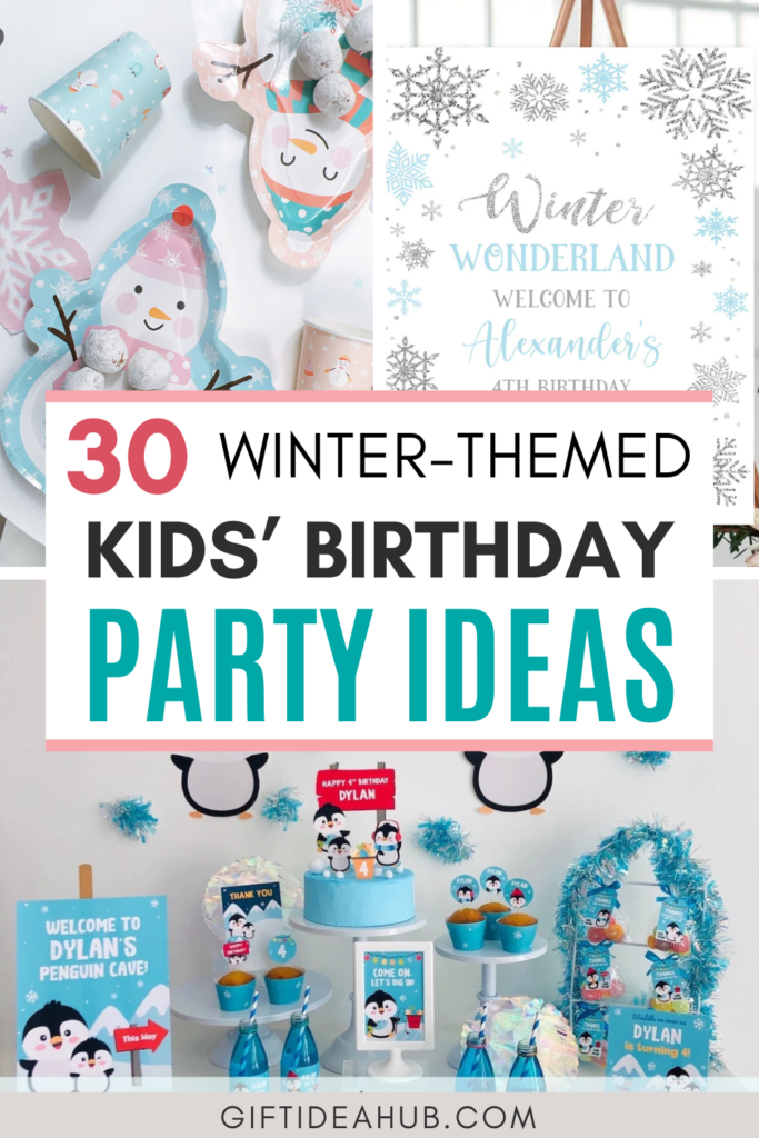 Winter party ideas for kids