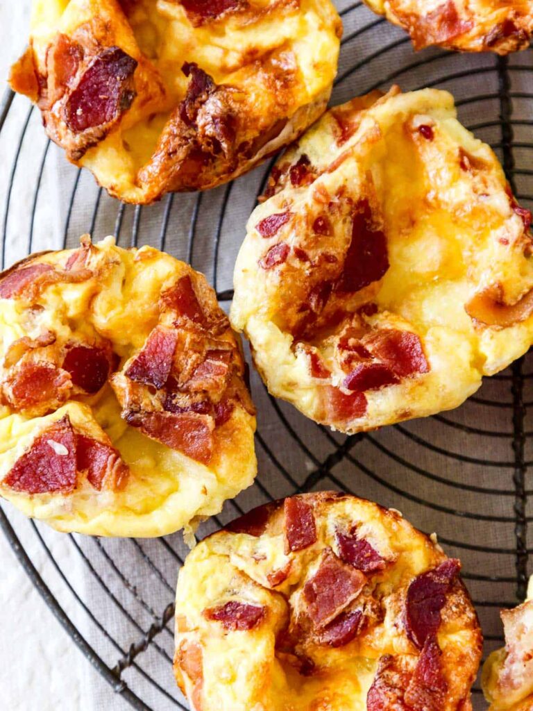 Brie and Bacon Mini Quiche