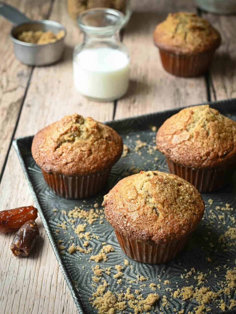 Brown Sugar Date Muffins