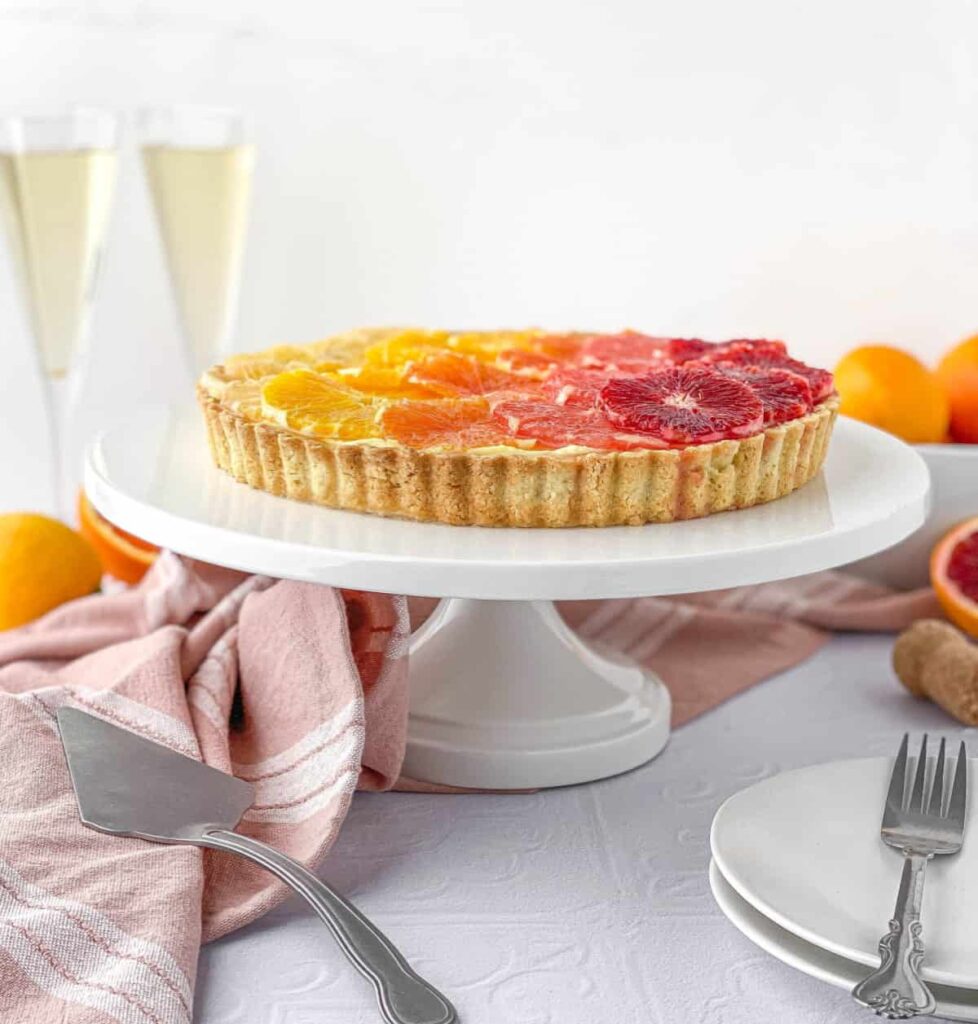 Champagne Citrus Tart