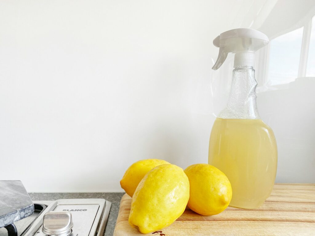 Homemade citrus cleaner