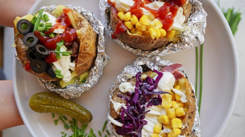 Kumpir Baked Potatoes