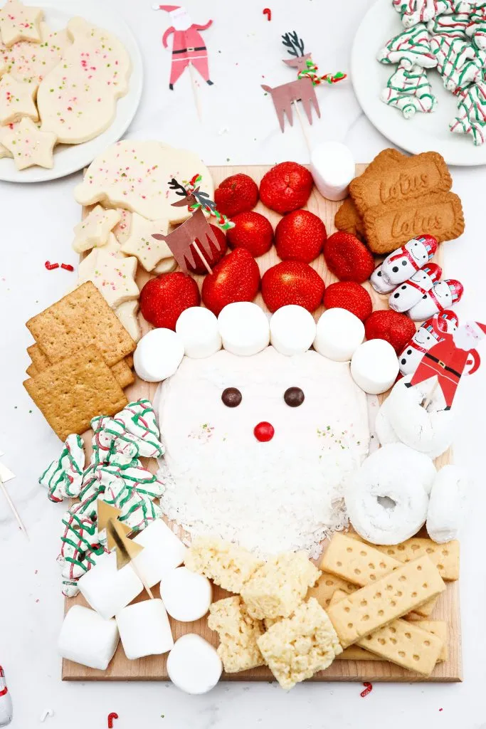 Santa Dessert Board