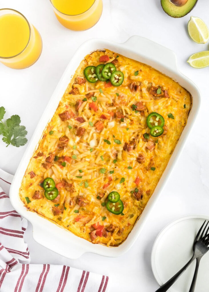 Southwest Breakfast Casserole