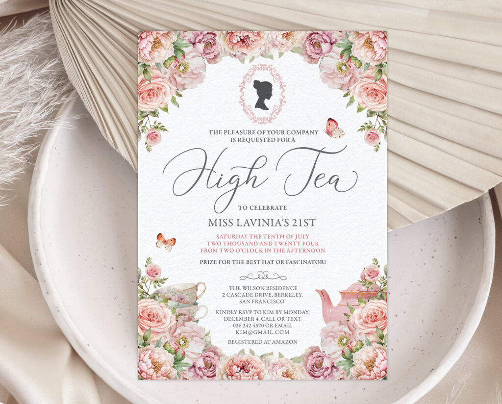 Tea Party Invites