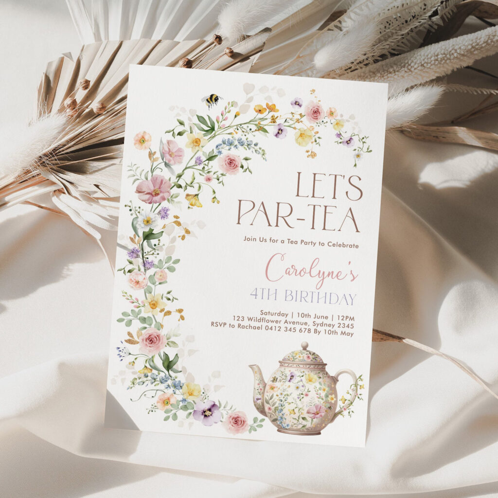 Tea Party Invites