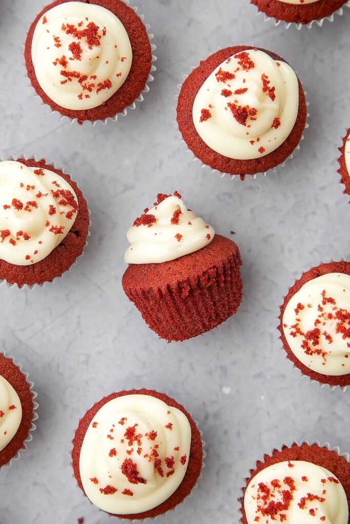 red velvet cupcakes