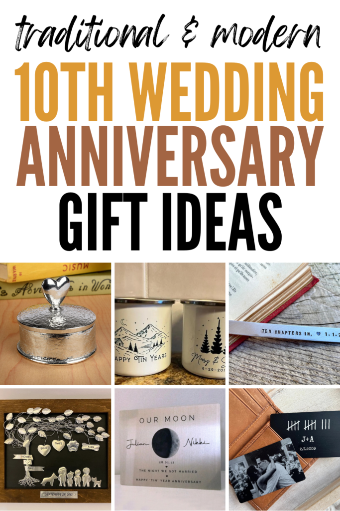 10th anniversary gift ideas for him