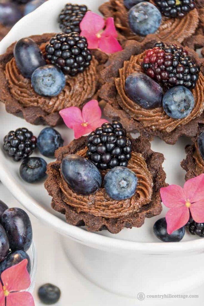 Chocolate tartlets