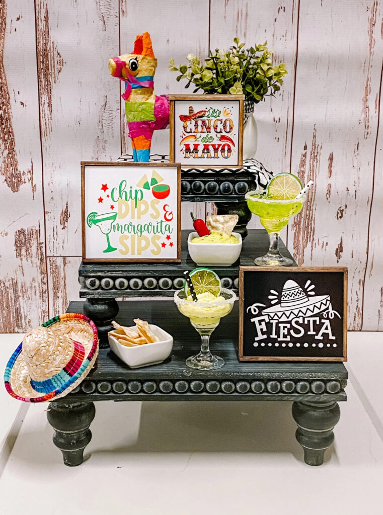 Cinco De Mayo Tiered Tray Decor