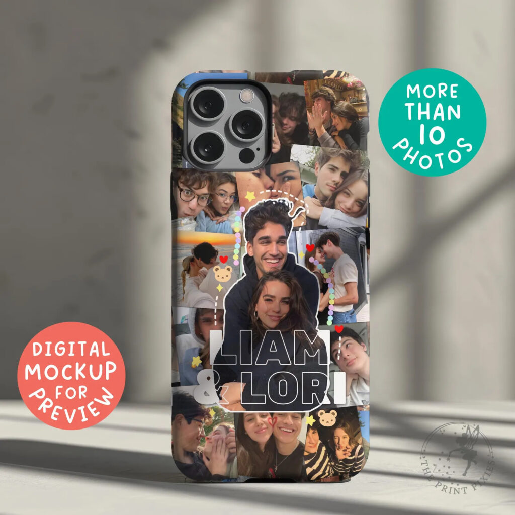 Custom Couple Photo Phone Case