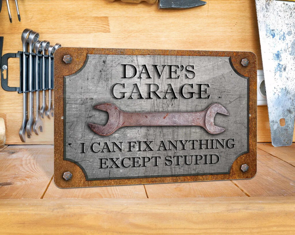 Custom Garage Sign