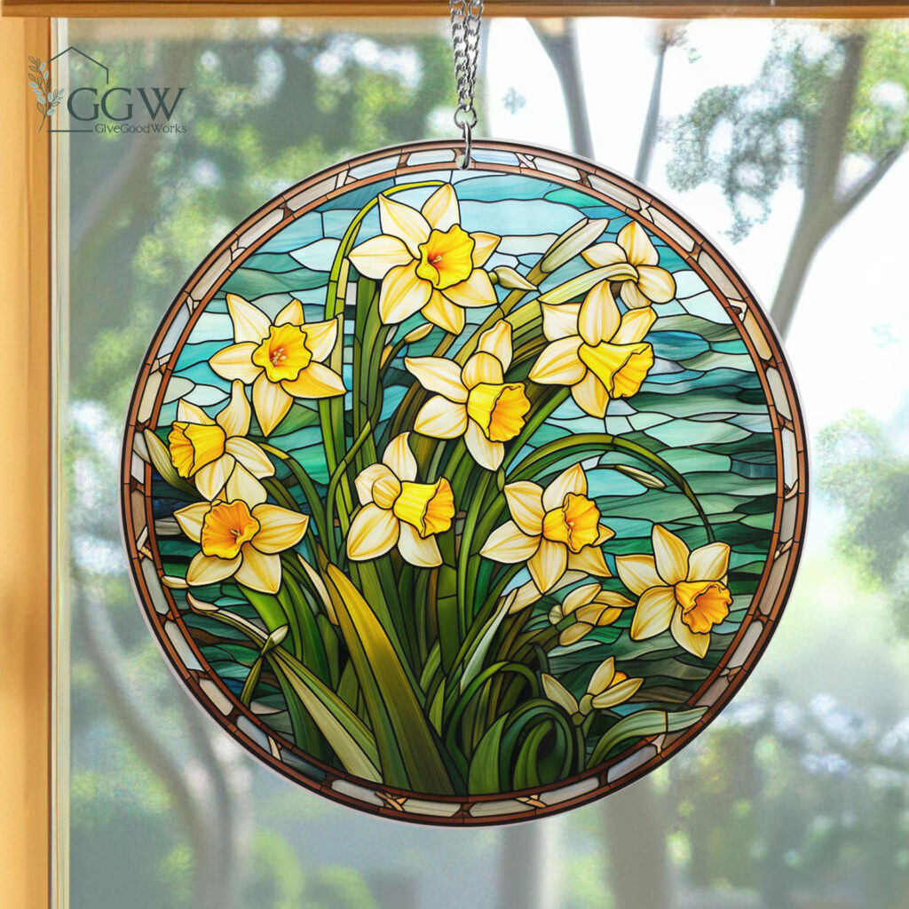 Daffodil Suncatcher