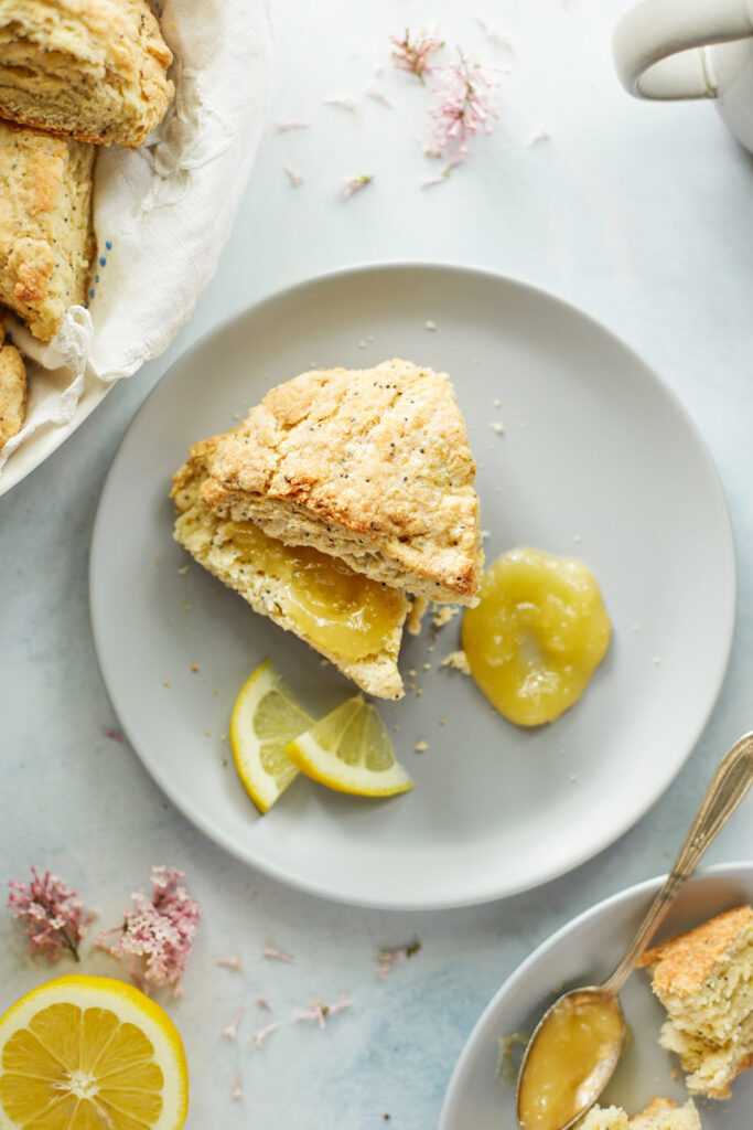 Lemon Poppy Seed Scones