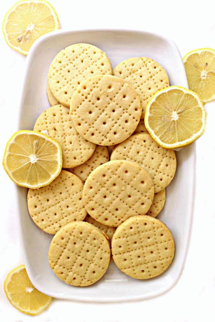 Lemon Shrewsbury Biscuits