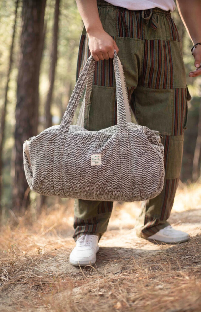 Pure Cotton Duffel Bag