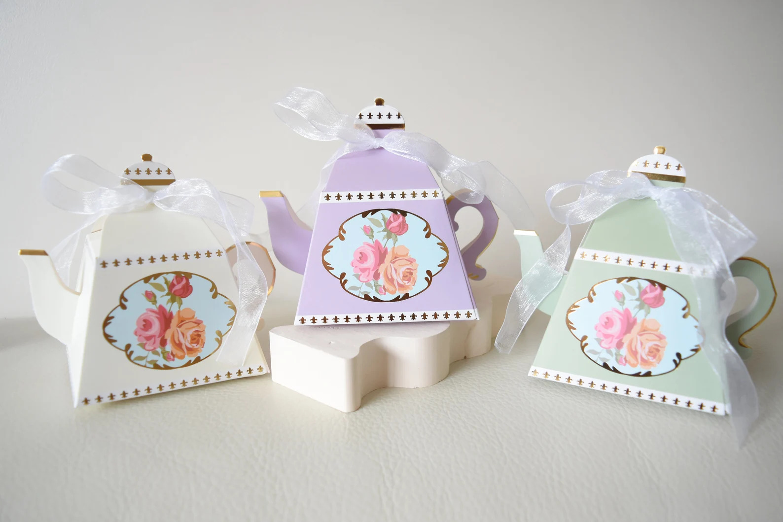 Teapot Party Favour Box