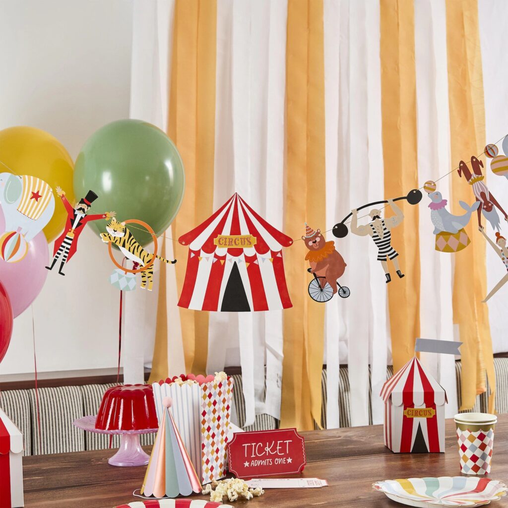 Circus Party Banner