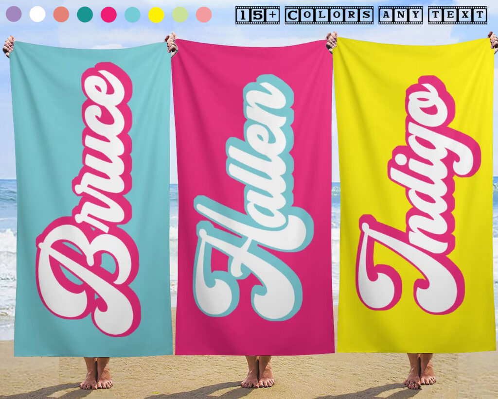 Custom Beach Towel